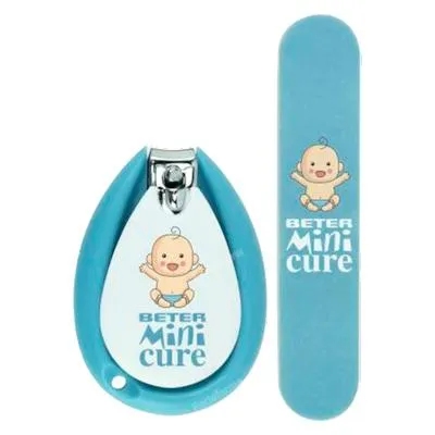 Minimanicureset met nagelknipper en vijl voor baby, Beter