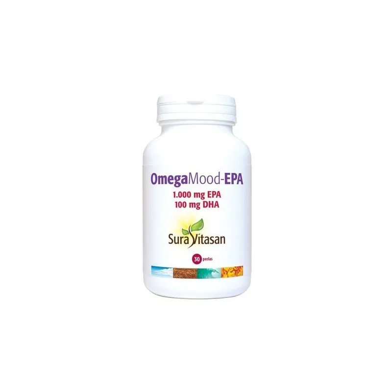Omega mood-epa 1000 mg epa y 100 mg dha sura 30 cápsulas, Sura Vitasan