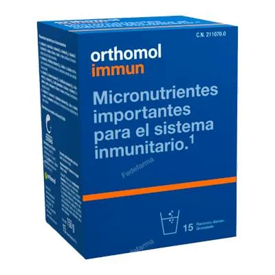 Immun granulado 15 sobres, Orthomol