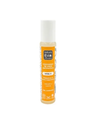 Vital C Prebiotics & Hyaluronic Acid Cosmetics Anti-Fatigue Eye Contour, Naturabio