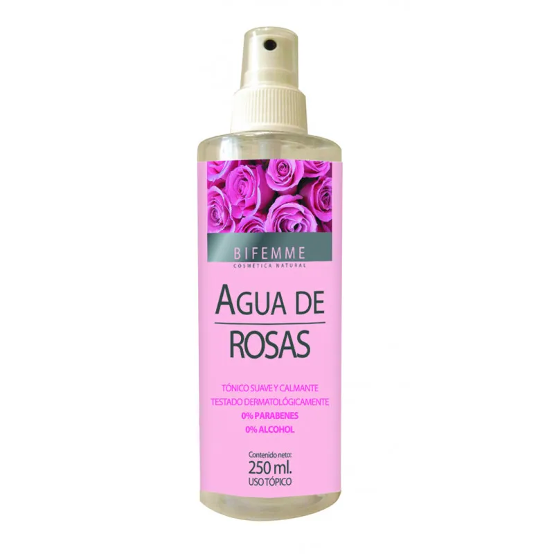 Agua rosas 250 ml, Bifemme