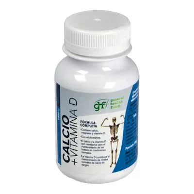 Calcio+vitamina D 1 g comp. masticables 100 uds., Ghf