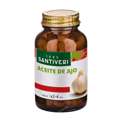 Aceite de ajo 115 perlas, Santiveri