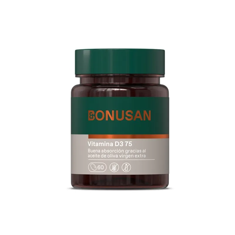 Vitamina d3 75 mg 3000ui 60p, Bonusan