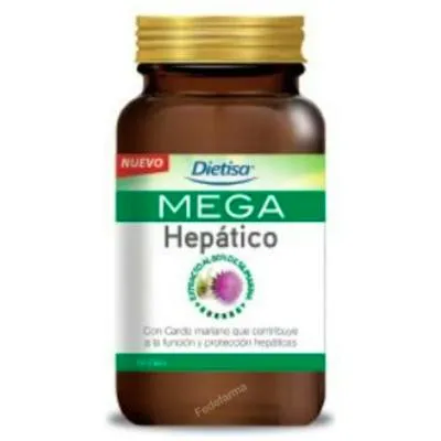 Mega hepatico 60 gélules, Dietisa (dielisa)