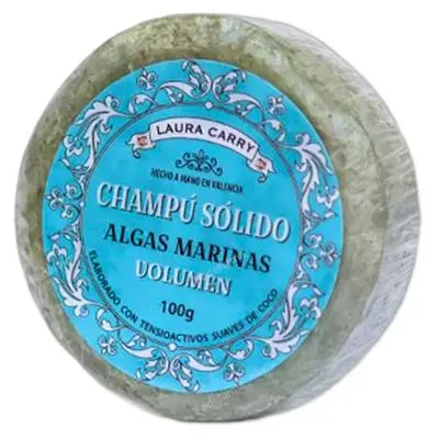 Cera pura abeja champú volumen algas marinas 100 g, Laura Carry
