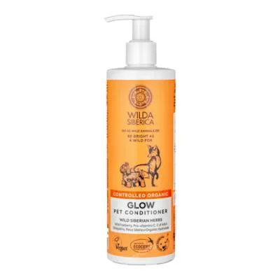 Wilda Veterinaria natura siberica acondicion brillo para mascotas 400 ml, Wilda Vet