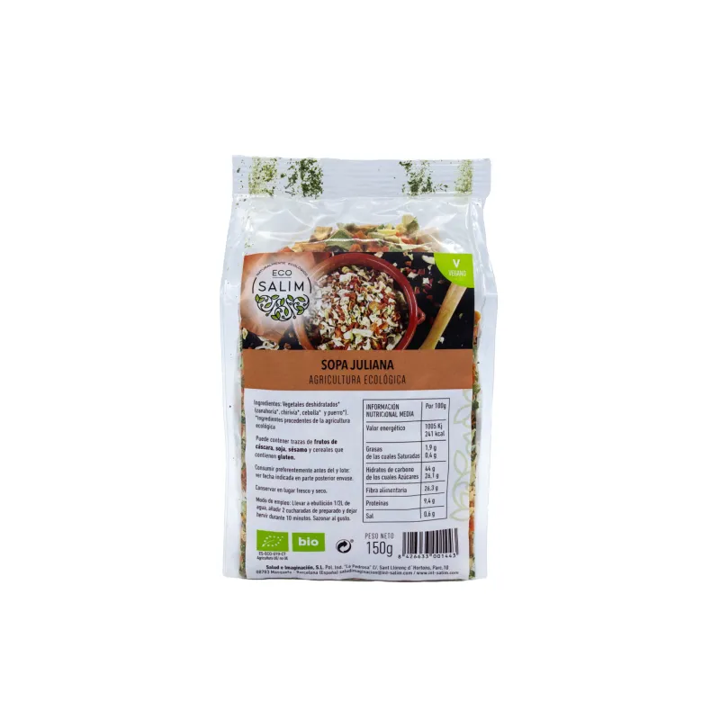 Bio-Julienne-Suppe Salim 150 g, Eco-salim