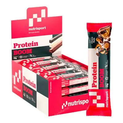 Protein boom barritas chocopeanuts 24 uds., Nutrisport