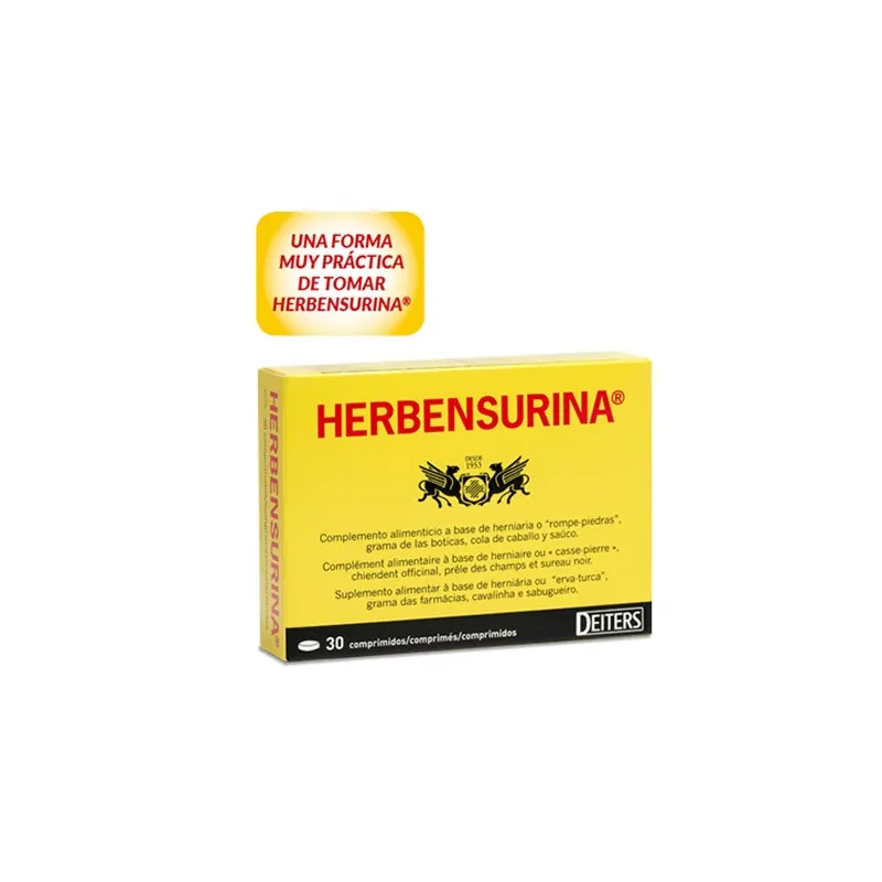 Herbensurina 30 comprimidos, Deiters