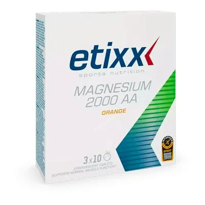 Magnesium 2000 aa 30 comprimidos efervescentes, Etixx