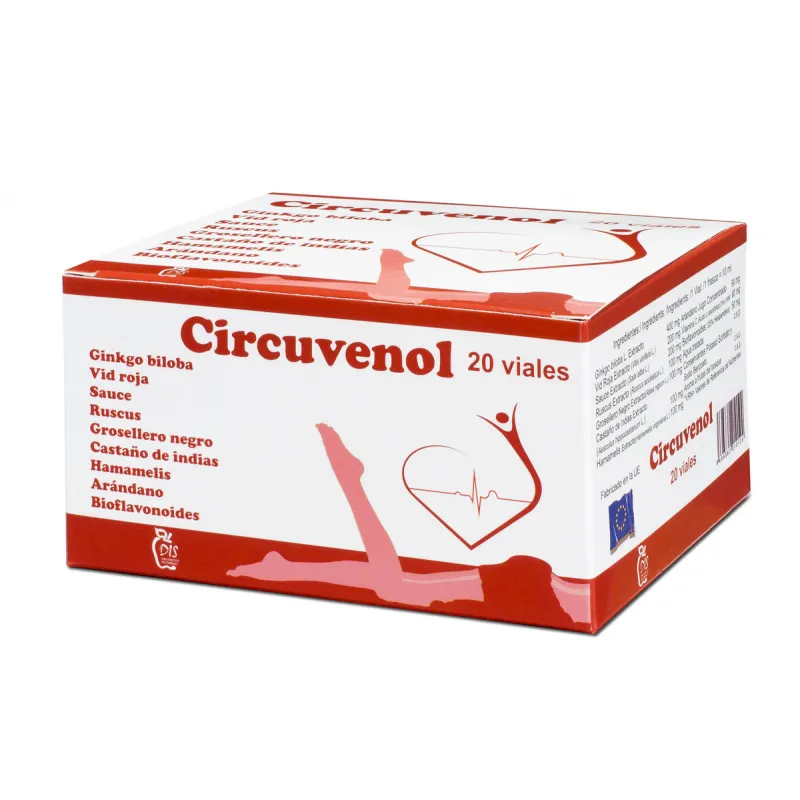 Circuvenol 20 viales, Dis