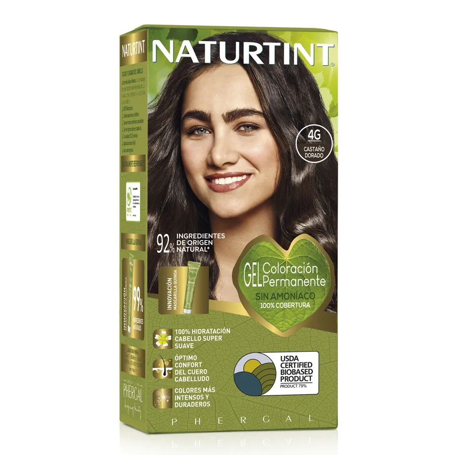 Biobased castaño dorado 4 g, Naturtint