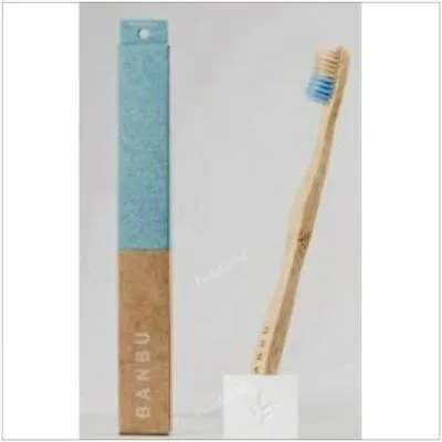 Cepillo dental adulto medio azul, Banbu