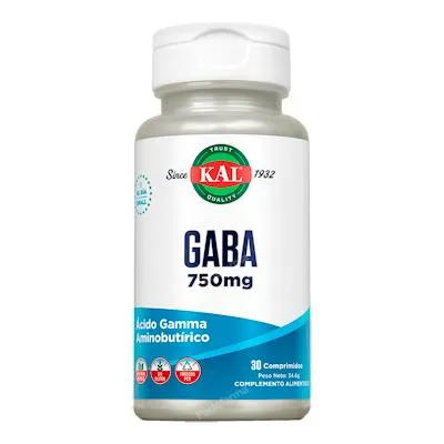 Gaba 750 mg 30 comprimidos, Kal