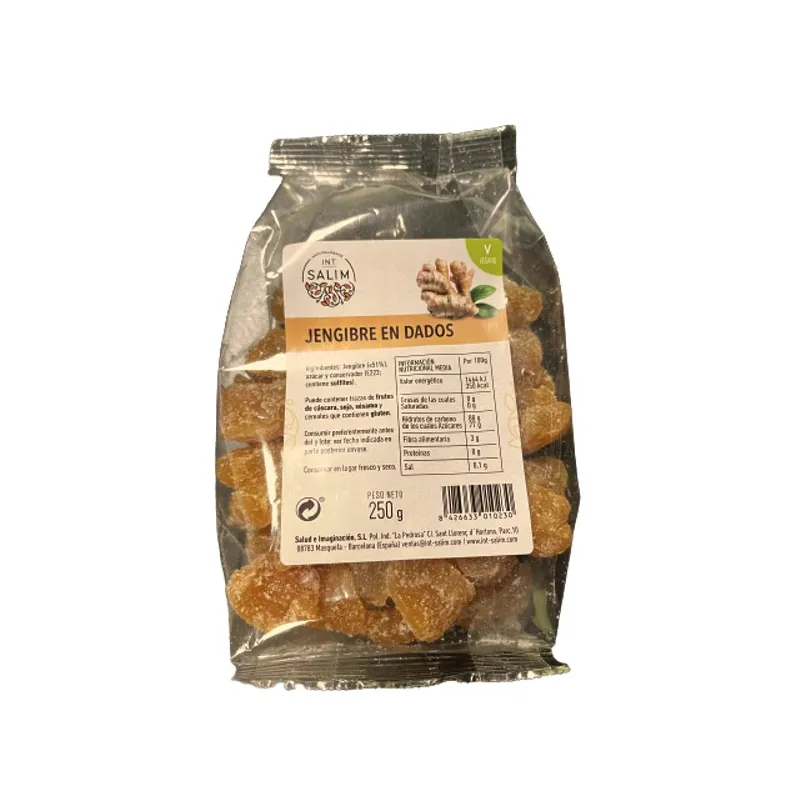 Jengibre deshidratado 250 g, Int Salim