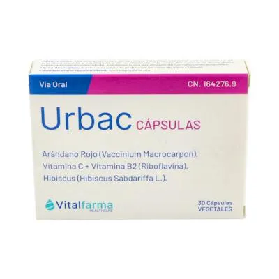 Urbac 30 cápsulas, Vitalfarma