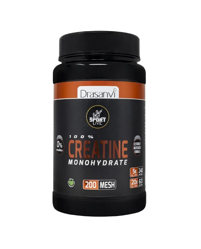 Creatina monohidrato 200 mesh 1 kg, Drasanvi