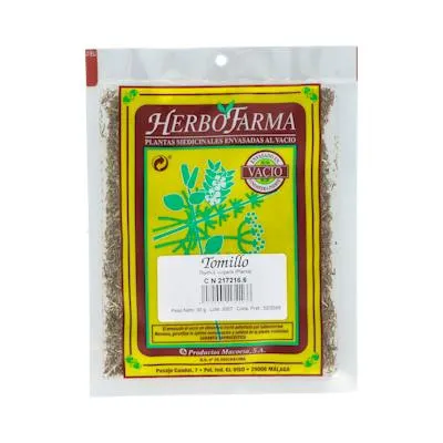 Tomilho herbofarma 20 g, Macoesa