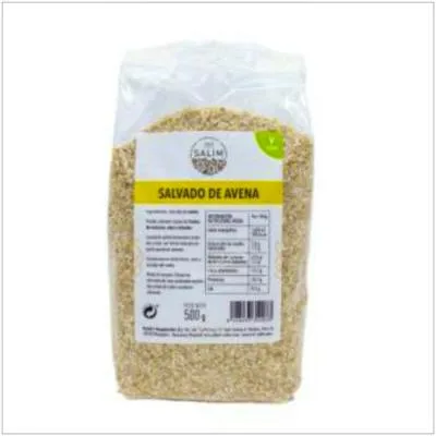 Salvado de avena integral 500 g, Int Salim