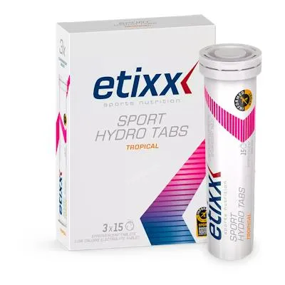Sport hydro tropical 3 x 15 comprimidos efervescentes, Etixx