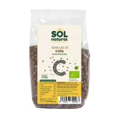 Semillas de chia BIO 250 g, Solnatural