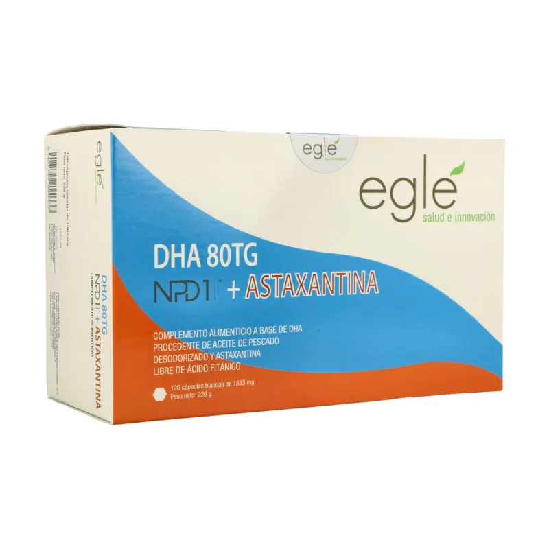 Npd 1 dha 80tg astaxantina 120per. egle, Eglé