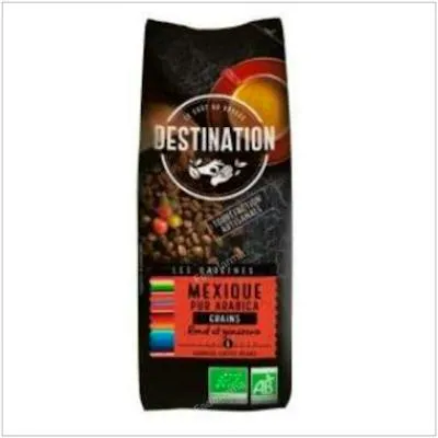 Kaffee Mexico 100 % Arabica Bohnen BIO 250 g, Destination