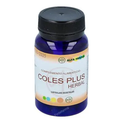 Coles plus herbal 30 cápsulas, Alfa Herbal