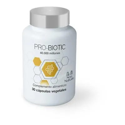 N&n Nova Nutrição pro-biotic 40.000 30 cápsulas, N&n Nova Nutricion