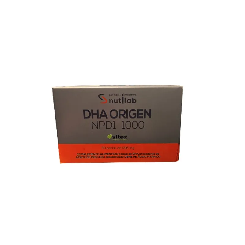 Dha origen npd1 1000 60 blister caja, Nutilab
