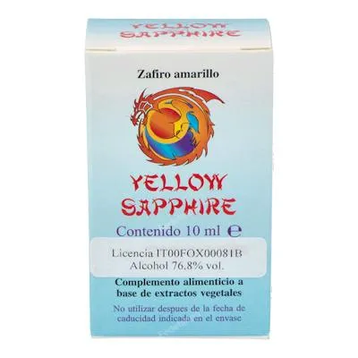 Yellow sapphire gotas 10 ml, Herboplanet