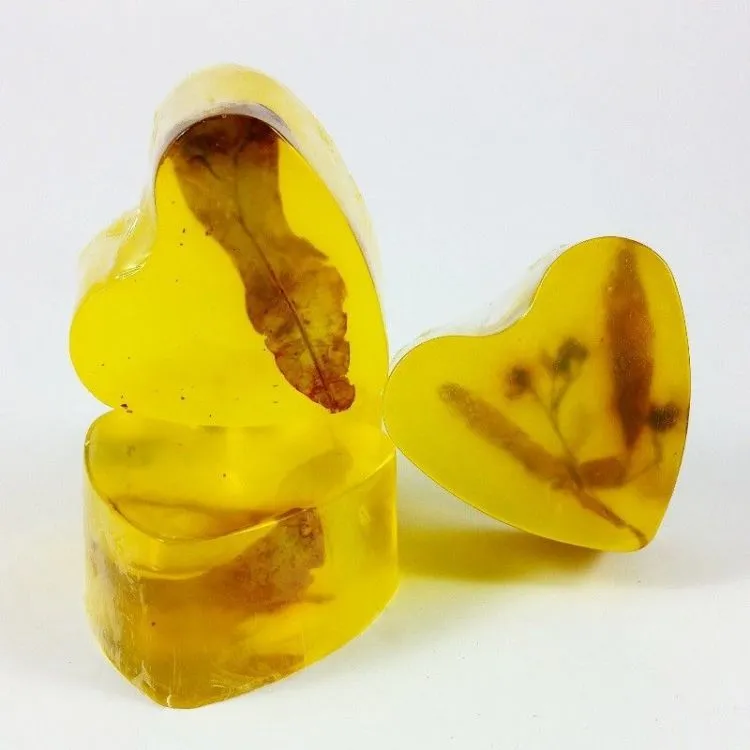 Jabón forma corazón Flor de Tilo, Big Soap Factory
