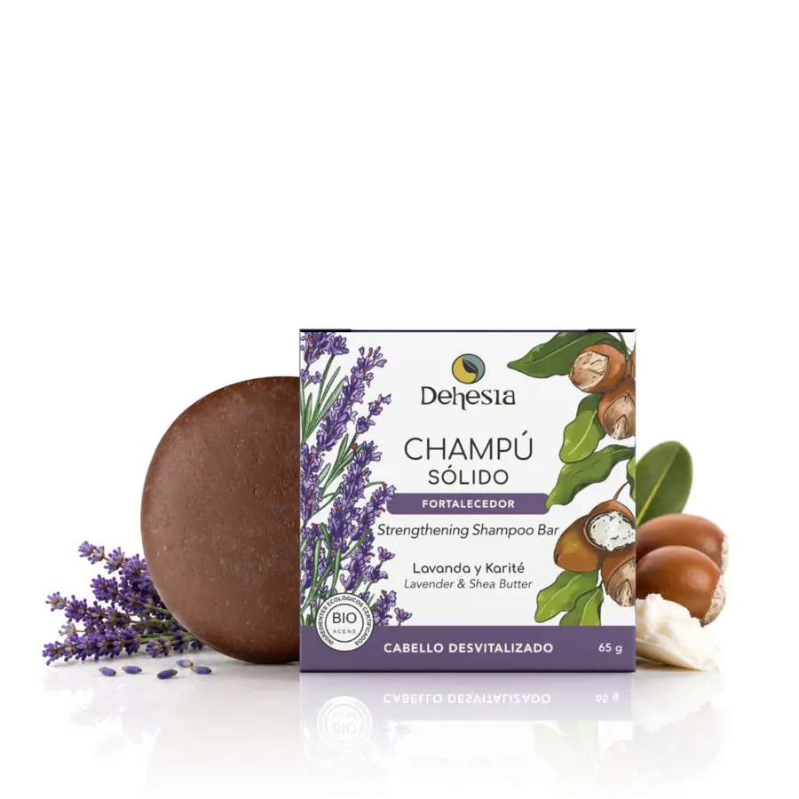Champú solido para cabello normal-seco BIO 65 g, Dehesia