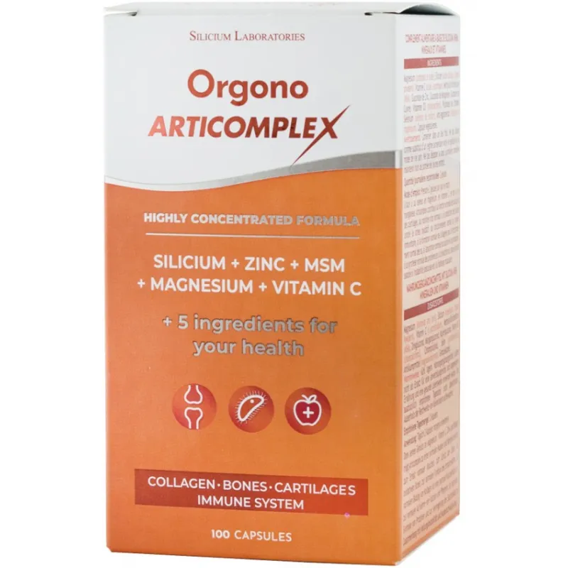 Orgono articomplex 100 cápsulas, Silicium