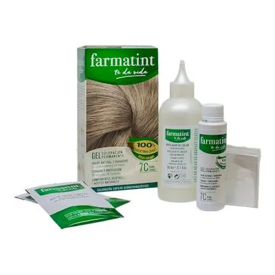 Gel 7C rubio ceniza 135 ml, Farmatint