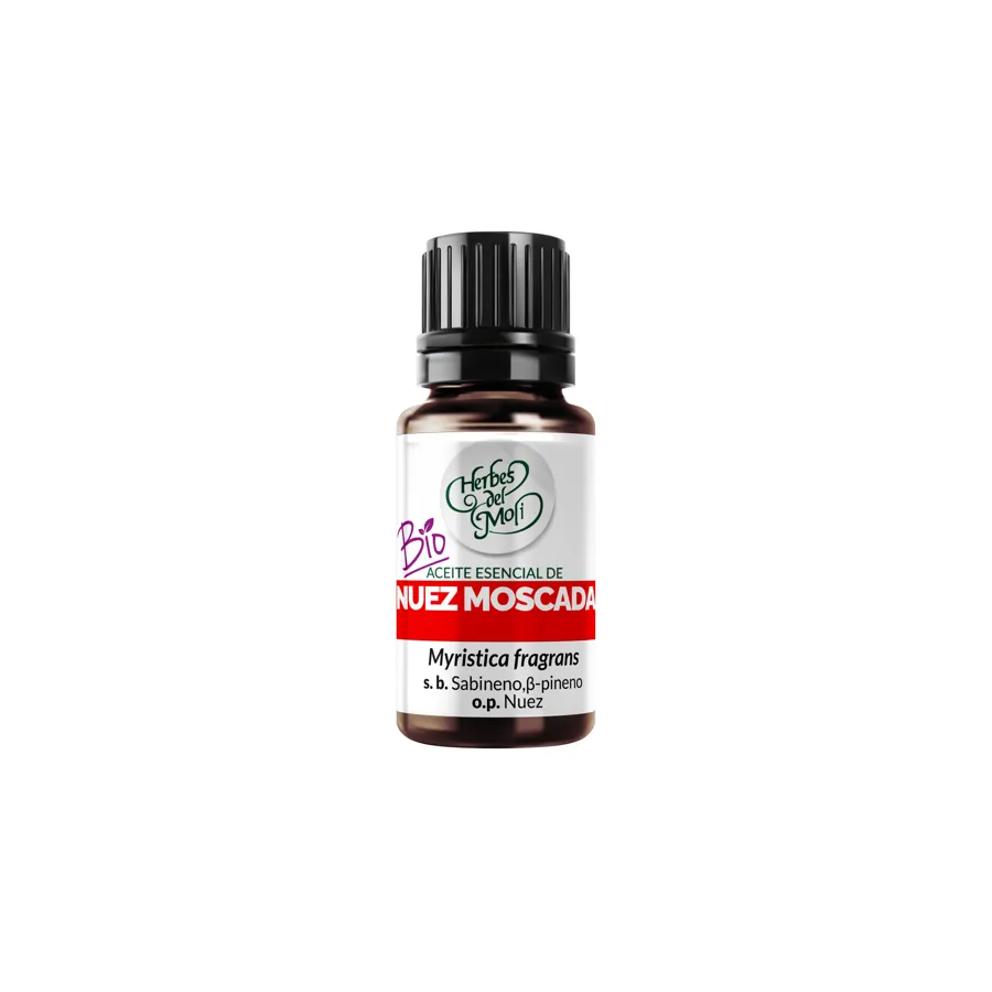 Aceite esencial de nuez moscada BIO 10 ml, Herbes Del Moli
