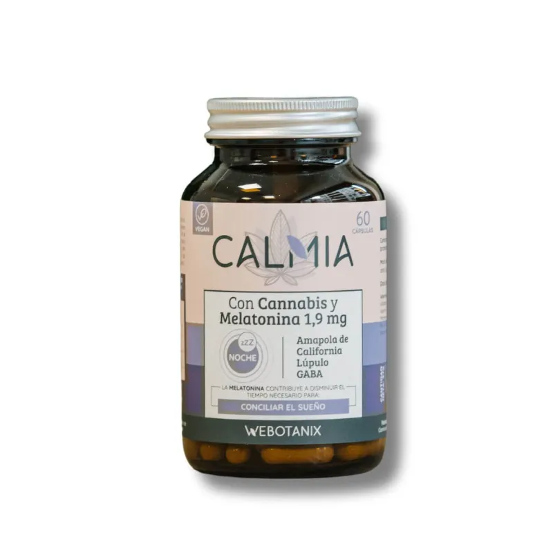 Calmia noche 60 cápsulas, Webotanix