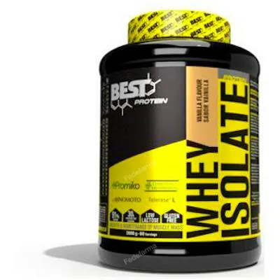 Whey isolate vainilla 2000 g, Best Protein