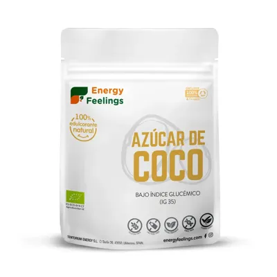 Azúcar de coco : BIO 200 g, Energy Feelings
