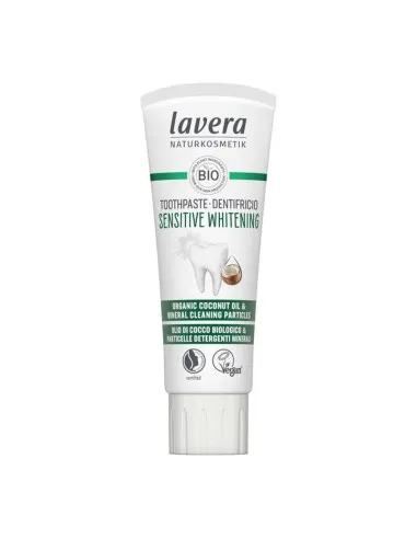 Sensitive coconut & fluoride whitening toothpaste, Lavera