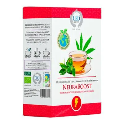Infusión cannabis neuraboost BIO 10 uds., Cbd Cure