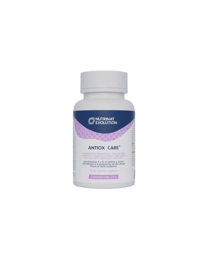 Antiox care evolution 30 cápsulas, Nutrinat