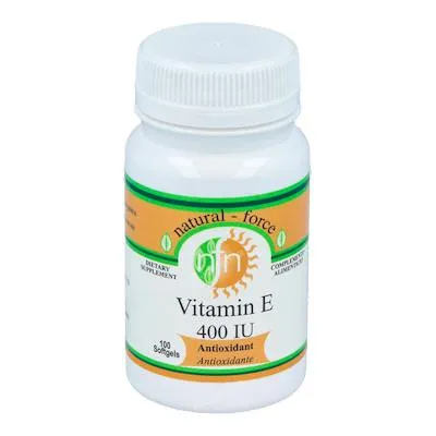 Vitamina e 400iu 100 perlas, Nutri-force