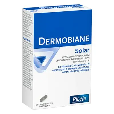 Dermobiane solar 30 comprimidos, Pileje