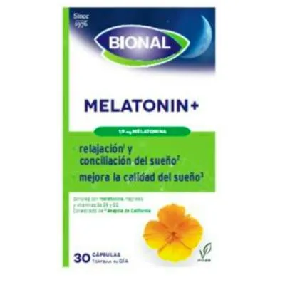 Melatonin 30 cápsulas, Bional