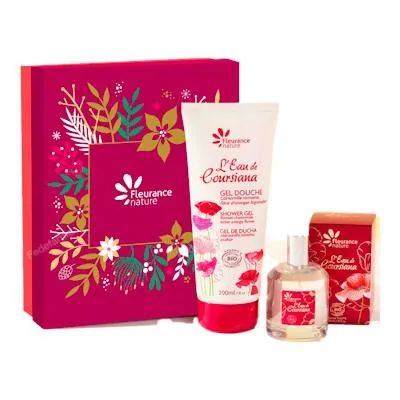 Cofre eau de coursiana perfume+gel ducha, Fleurance Nature