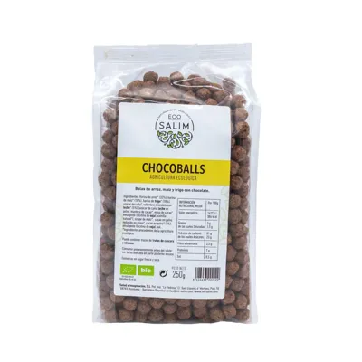 Chocoballs BIO 250 g, Ecosalim