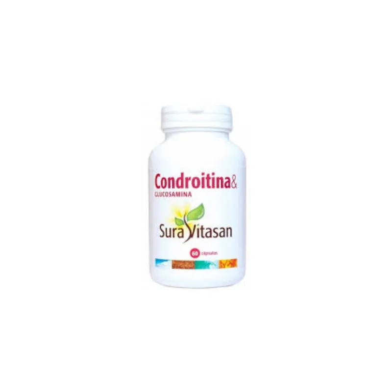 Condroitina y glucosamina 60 cápsulas, Sura Vitasan