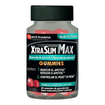 Xtraslim max reductor gumm 60 uds., Forte Pharma